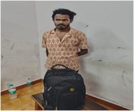 नशे के खिलाफ दुर्ग पुलिस की बडी कार्यवाही मादक पदार्थ गांजा परिवहन करने वाले आरोपी गिरफ्तार आरोपी के कब्जे से मादक पदार्थ गांजा बरामद