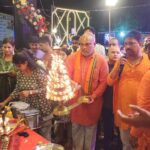 दुर्ग ग्रामीण विधायक ललित चंद्राकर ने शनिदेव जन्मोत्सव के पावन अवसर पर नाना-नानी पार्क, सिविल लाइन, स्टेशन रोड , गंजपारा,